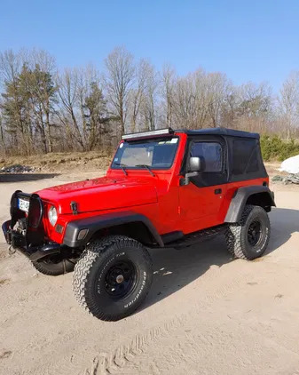 jeep wrangler Jeep Wrangler cena 55000 przebieg: 58000, rok produkcji 2006 z Racibórz